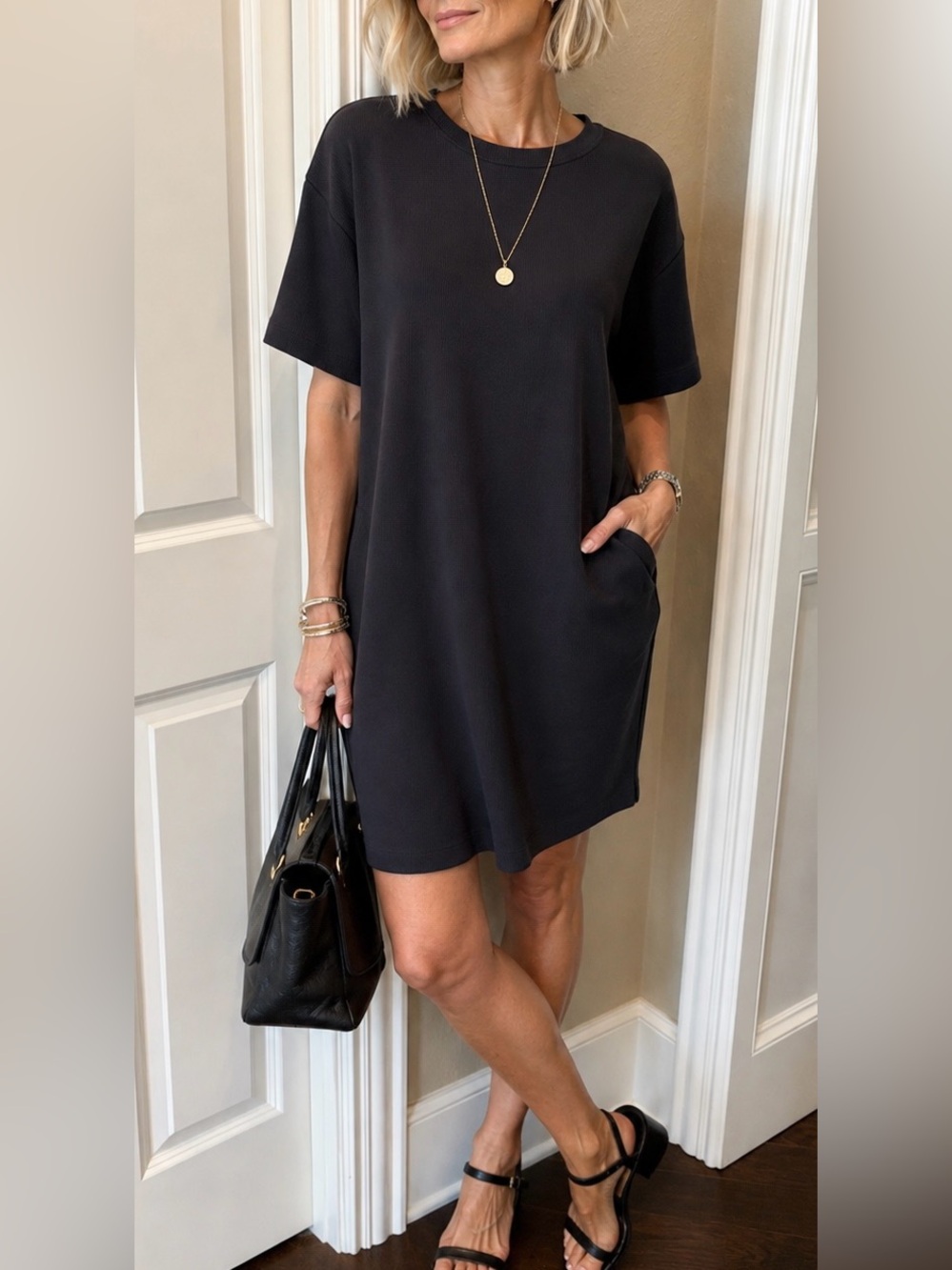 Athleta Ribbed SeaSoft Dress